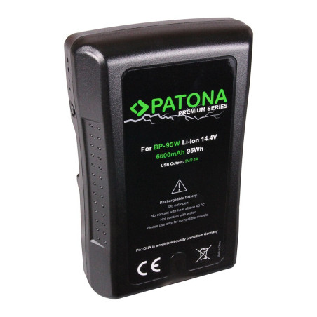 Batteria Patona Premium V-Mount 95W 14.4V 6.6A