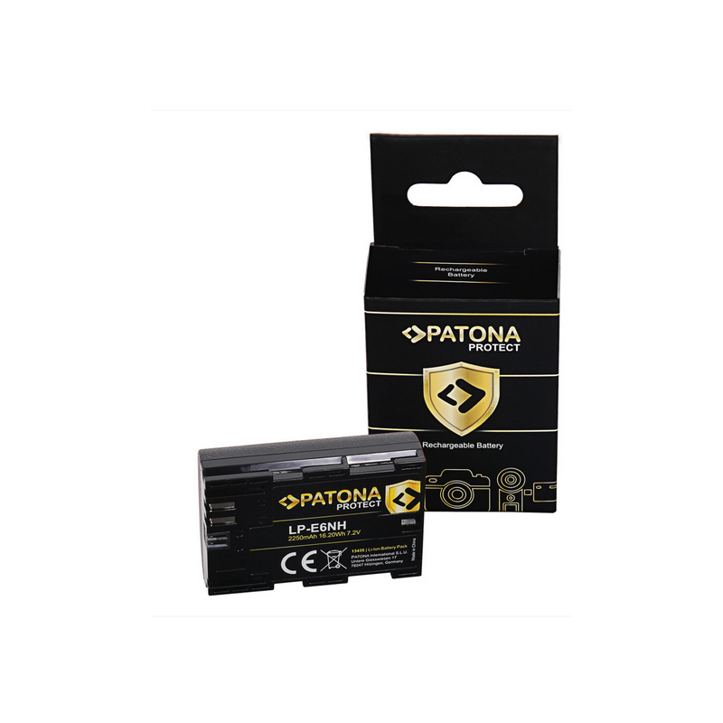 Batteria Patona Protect tipo LP-E6NH Canon