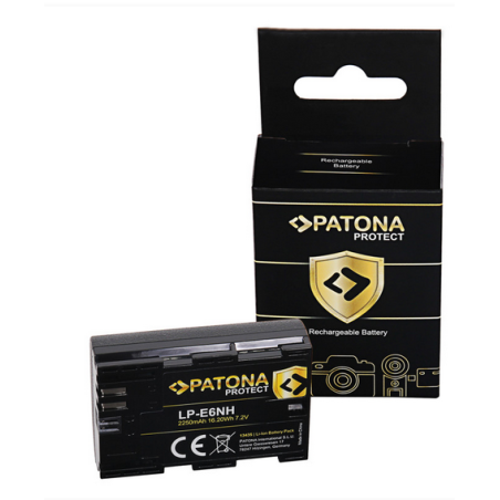 Batteria Patona Protect tipo LP-E6NH Canon