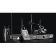 Syscom 1000T-8B Hollyland Full Duplex Wireless Intercom System con 8 Belt Packs