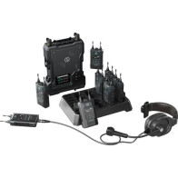 SOLIDCOM M1-8B Hollyland Full Duplex Wireless Intercom System con 8 Belt Packs