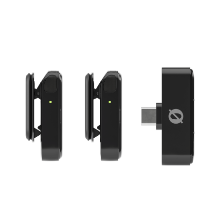 Wireless Micro USB-C Ultra-compact  Black