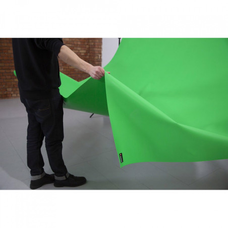 Sfondo in Vinile 2,75 x 6m Chroma Key Verdfe