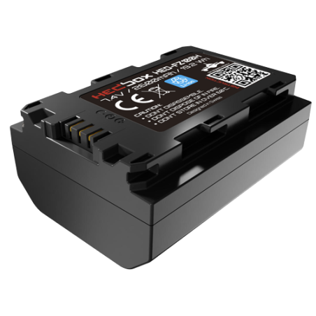 HED-FZ100 H batteria HEDBOX Super Hight Capacity Type FZ100 2600mAh-19.2Wh