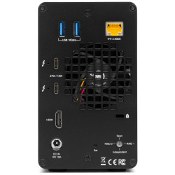 OWC 12.0TB HDD Gemini - Thunderbolt (USB-C) Dock e Dual-Drive RAID