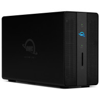 OWC 8.0TB HDD Gemini - Thunderbolt (USB-C) Dock e Dual-Drive RAID
