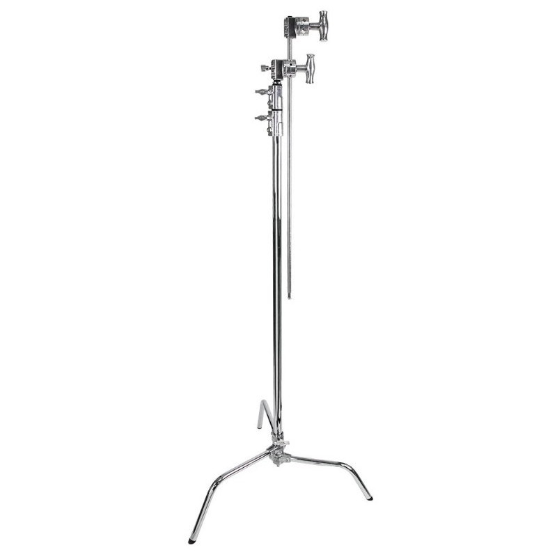 KUPO 40" Master C-Stand W/ Sliding Leg Kits (Silver)