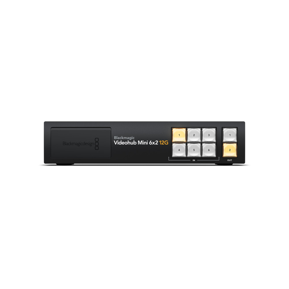 Blackmagic Videohub Mini 6x2 12G