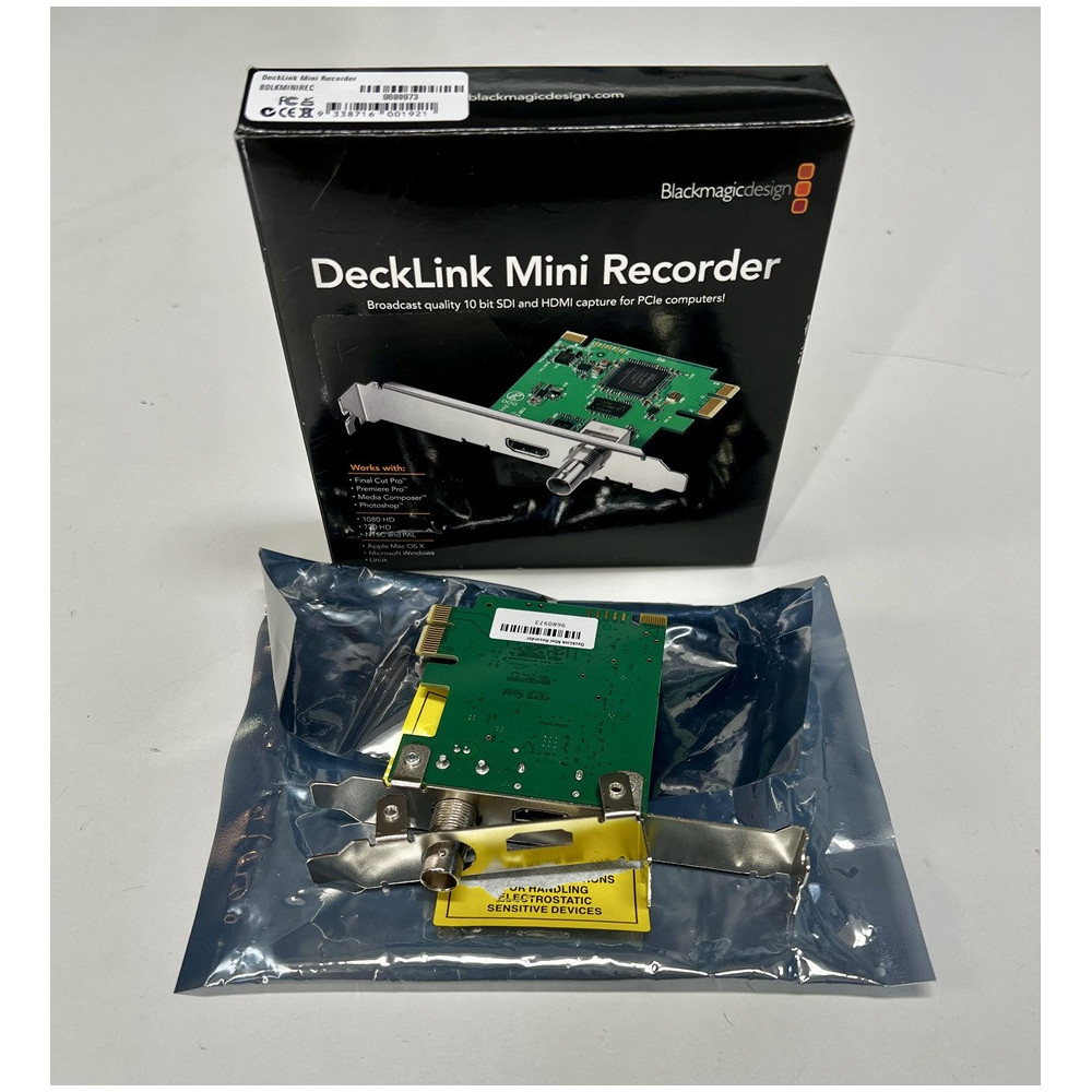 DeckLink Mini Recorder Blackmagic OPEN BOX