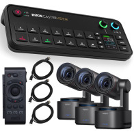 RODECASTER VIDEO, 3 Tail 2, 3 cavi HDMI, 1 controller Obsbot