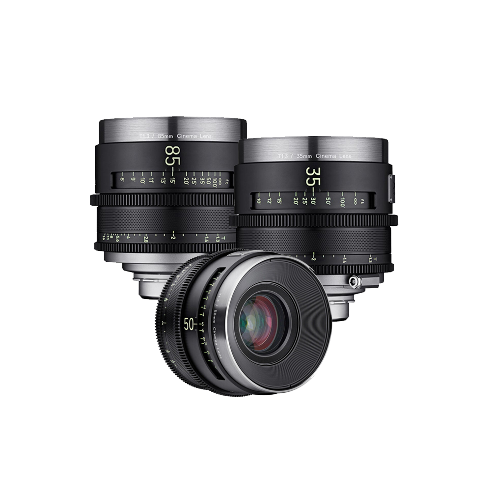 KIT 3 XEEN MEISTER 35/50/85MM  T1.3 PL  DEMO