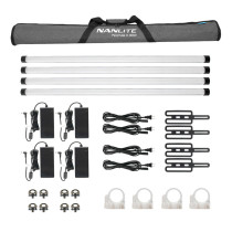 NANLITE Pavotube II 30XR 4 KIT LED Tube Light (con LumenRadio)