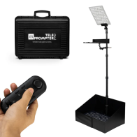Teleprompter TP-iPresent, remote and transport case - Manco.it