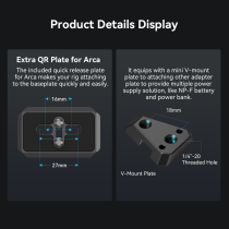 SmallRig Compact V-Mount Battery Mounting System 4064B - Manco.it