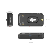 SmallRig 4340 NP-F Battery Adapter Mount Plate Kit - Manco.it