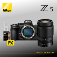 Nikon Z5 + NIKKOR Z 24-200mm + SD 64GB Lexar 667X Pro - Manco.it
