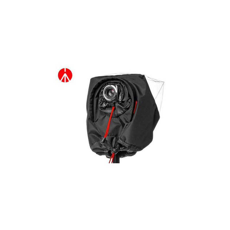 Copertura antipioggia Manfrotto per videocamere palmari