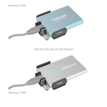 3272 SmallRig Staffa di montaggio SSD T5/T7 per BMPCC 6K PRO - Manco.it