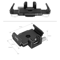 3272 SmallRig Staffa di montaggio SSD T5/T7 per BMPCC 6K PRO - Manco.it