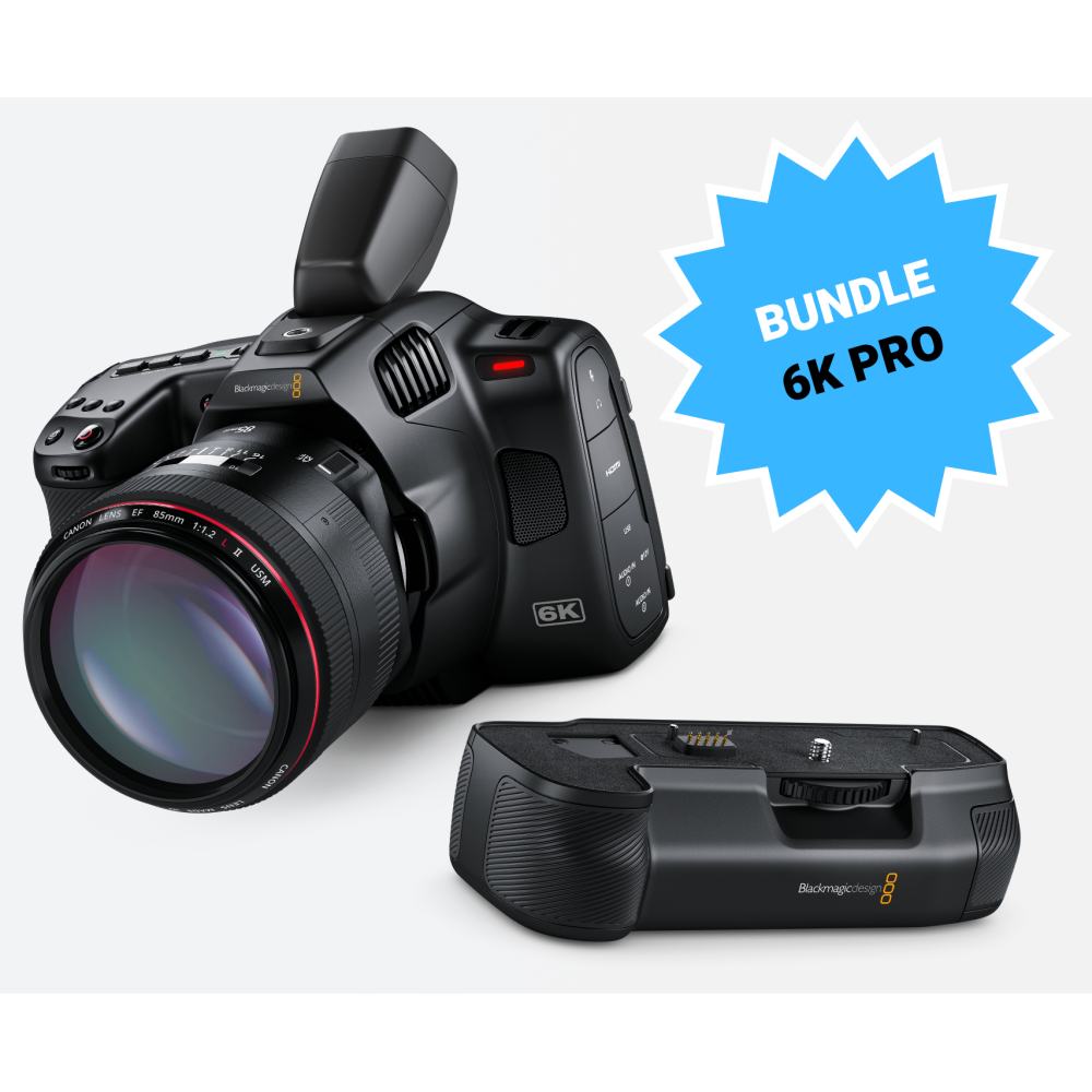 BUNDLE 6K PRO con EVF e Battery Grip