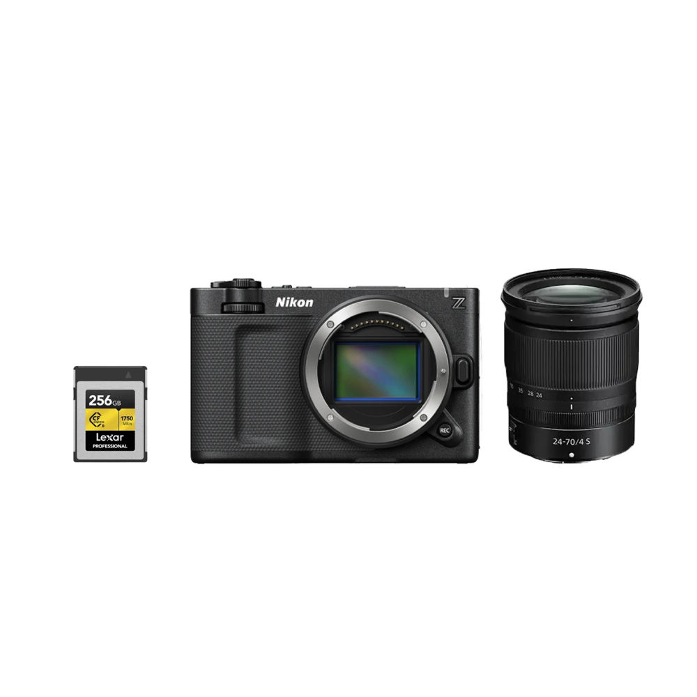 Kit Nikon ZR Cinema + obiettivo NIKKOR Z 24-70 f/4 S + CFexpress Gold 256 GB