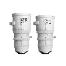 DZOFilm Pictor Zoom Bundle-white 20-55&50-125mm T2.8, Case - Manco.it
