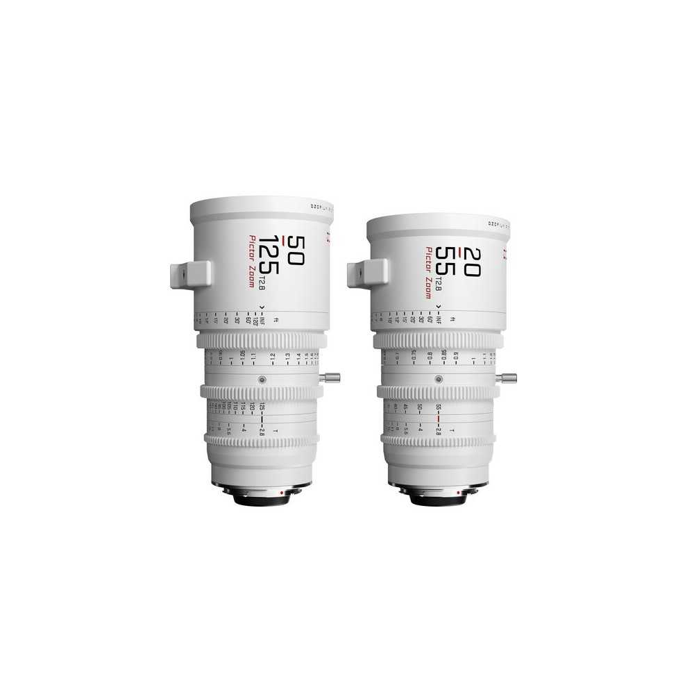 DZOFilm Pictor Zoom Bundle-white 20-55&50-125mm T2.8, Case - Manco.it