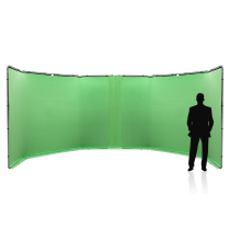Fondale Panoramico Connection Kit 2.3m Chroma Key Verde Manfrotto - Manco.it