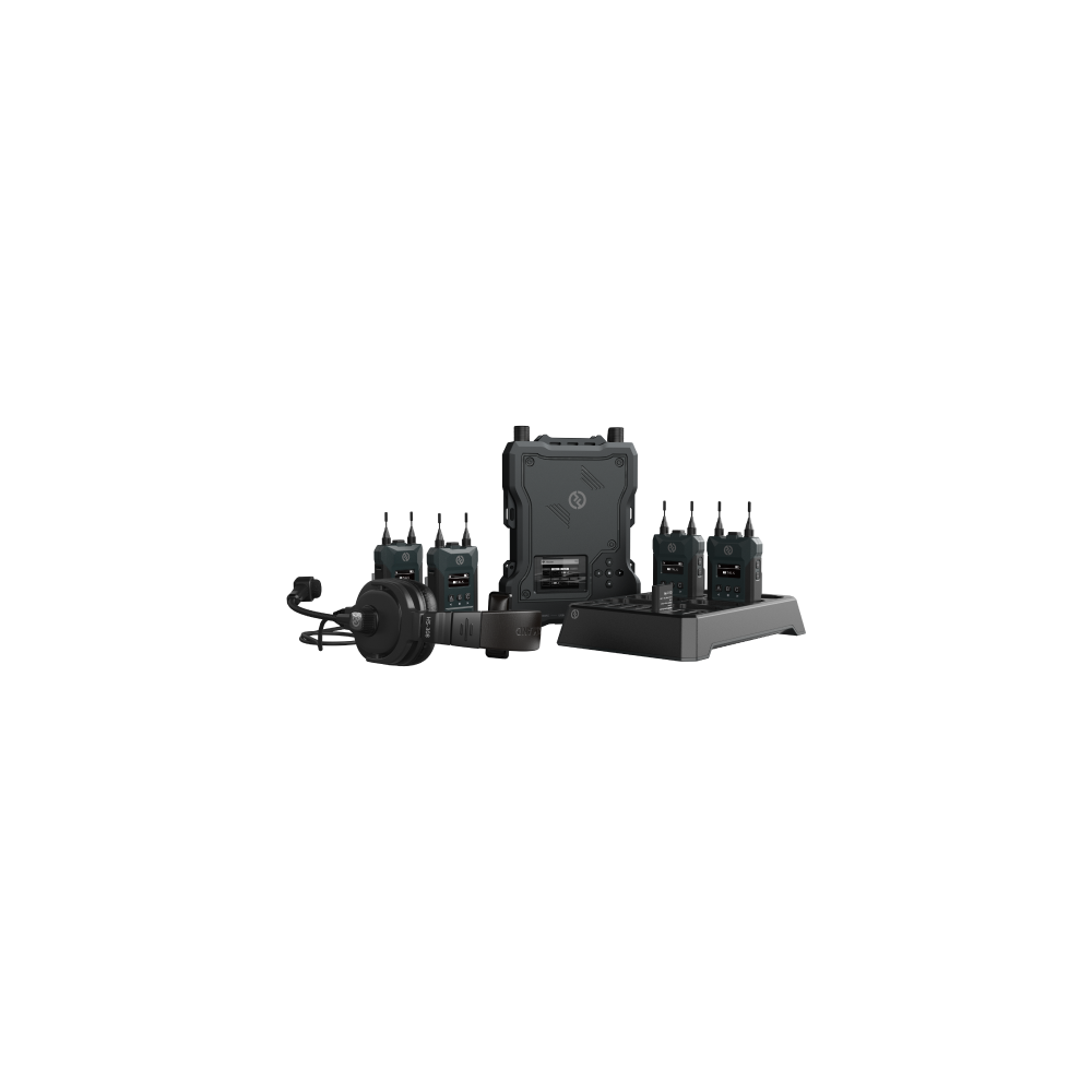 SOLIDCOM M1 PRO-4B Hollyland 4 beltpack (cuffia singolo padiglione)