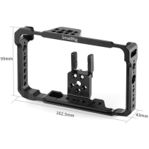 2231 SmallRig Monitor Cage with Sunhood for SmallHD 502 Bright Monitor
