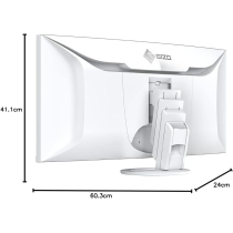 Monitor ultrawide Eizo EV3895 38" IPS 3840x1600 bianco - Manco.it