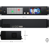 ATEM Monitoring Rack Panel 40 Blackmagic - Manco.it