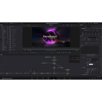 DaVinci Resolve Studio 17 (Activation Card) Blackmagic Design Color Correction Software con Codice di Attivazione