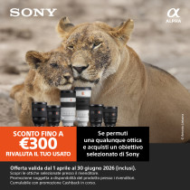 OBIETTIVO SONY 70-200 mm f2.8 Full Frame GM2 Premium G Master Zoom E-Mount