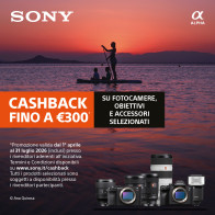Obiettivo SONY con attacco E-mount FE 24-105mm F4 per formato Full-Frame