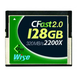 Scheda Wise CFast 2.0 128GB R/W 505MB/210MB