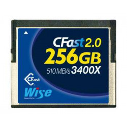 CFA-2560 Wise CFast 2.0 256GB R/W 530MB/450MB