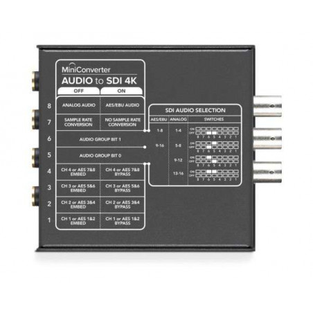 Mini Converter Audio to SDI 2 Blackmagic Design