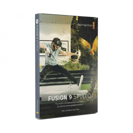 Blackmagic Design Fusion 9 Studio Compositing software - DV/STUFUS