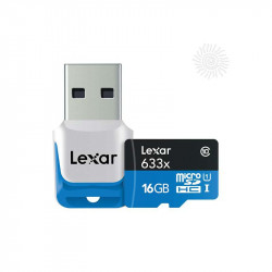 Scheda di memoria Lexar microSDHC da 16 GB - DK00150095