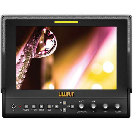 663/S2 Lilliput LCD Monitor 7" 1280x800 IN OUT SDI/HDMI IN AV/TALLY
