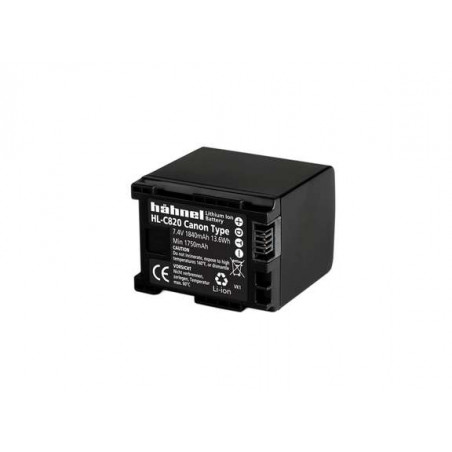 Batteria Hahnel per Canon capacità 1840mAh - 7,4V - 13,6Wh (BP-819)
