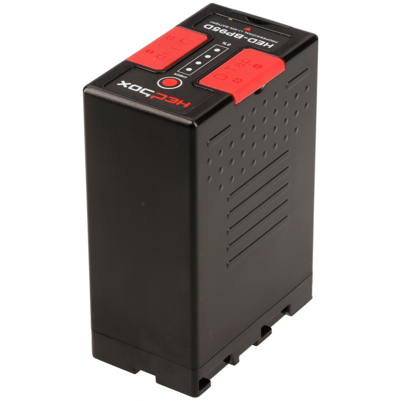 HED-BP95D HedBox batteria al litio 14,4V 6700mAh USB - Dtap per Sony BPU