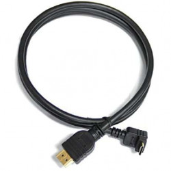 CRHASN07CRF Cineroid cavo HDMI con 1 connettore mini a gomito 70 cm