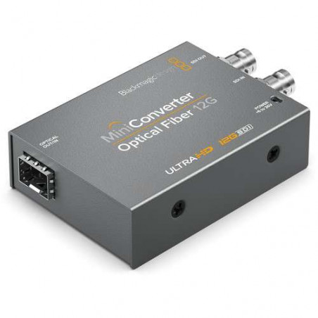 Mini Converter - Optical Fiber 12G Blackmagic