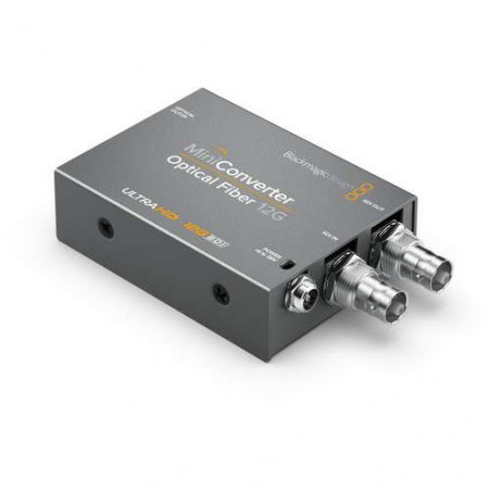 Mini Converter - Optical Fiber 12G Blackmagic