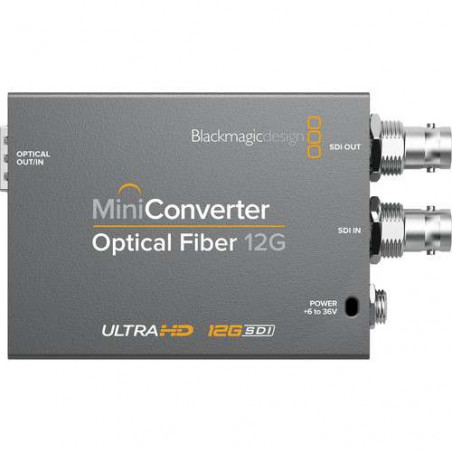 Mini Converter - Optical Fiber 12G Blackmagic