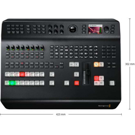 ATEM Television Studio Pro 4K Blackmagic 8 ingressi 12G‑SDI