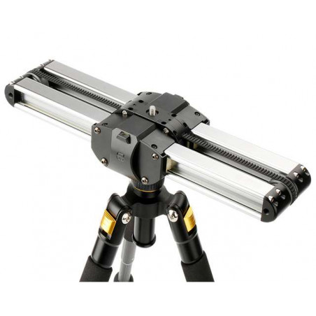 MICRO 2 Digitalfoto doppio slider da 35 a 54cm - massima portata 8Kg per camcorder, DSLR