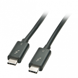Cavo thunderbolt Lindy 3, 2m USB Tipo C maschio/maschio